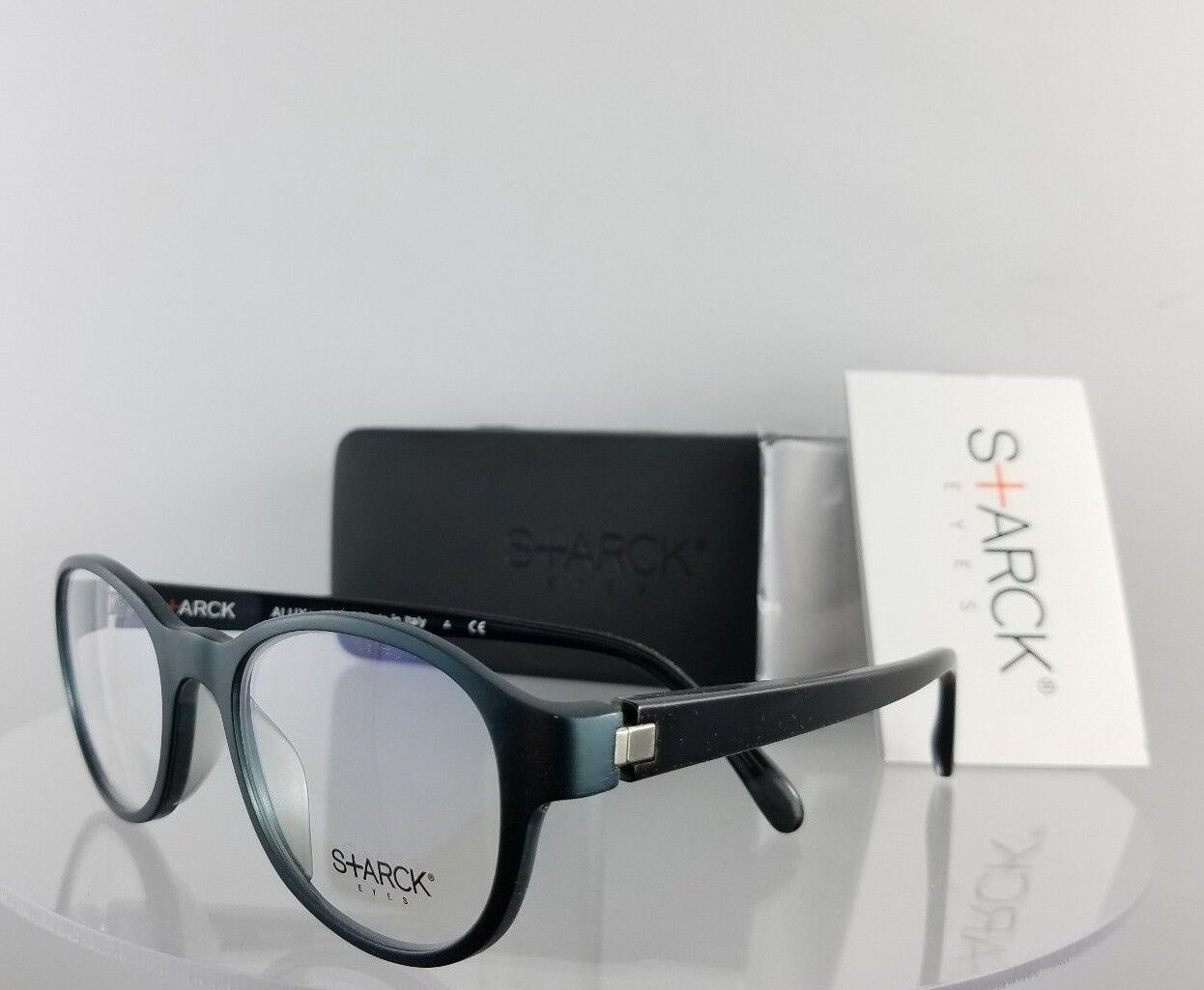 New Authentic STARCK EYES SH 2011 0001 Eyeglasses ALUX Hand made Frame SH2011