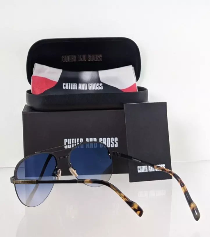 Brand New Authentic CUTLER AND GROSS Sunglasses M : 1372 C : 01 60mm 1372