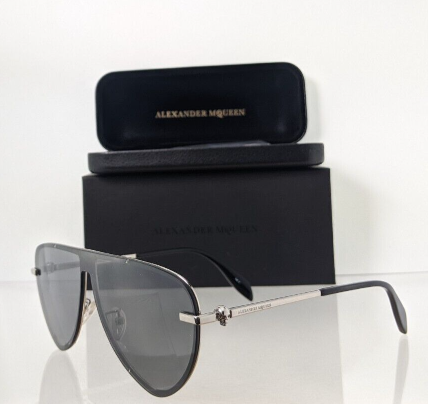 Brand New Authentic Alexander McQueen Sunglasses AM 0157 003 99mm Frame