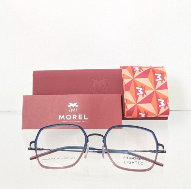 Brand New Authentic Morel Eyeglasses Lightec 30237 BP 10 51mm Frame