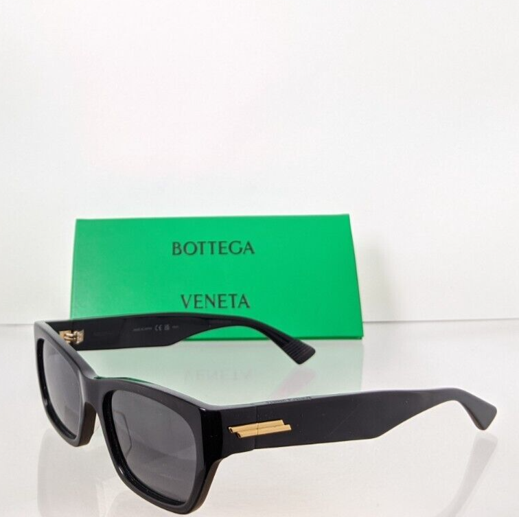 Brand New Authentic Bottega Veneta Sunglasses BV 1143 001 55mm Frame