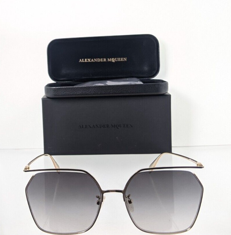 Brand New Authentic Alexander McQueen Sunglasses AM 0254 001 61mm Frame