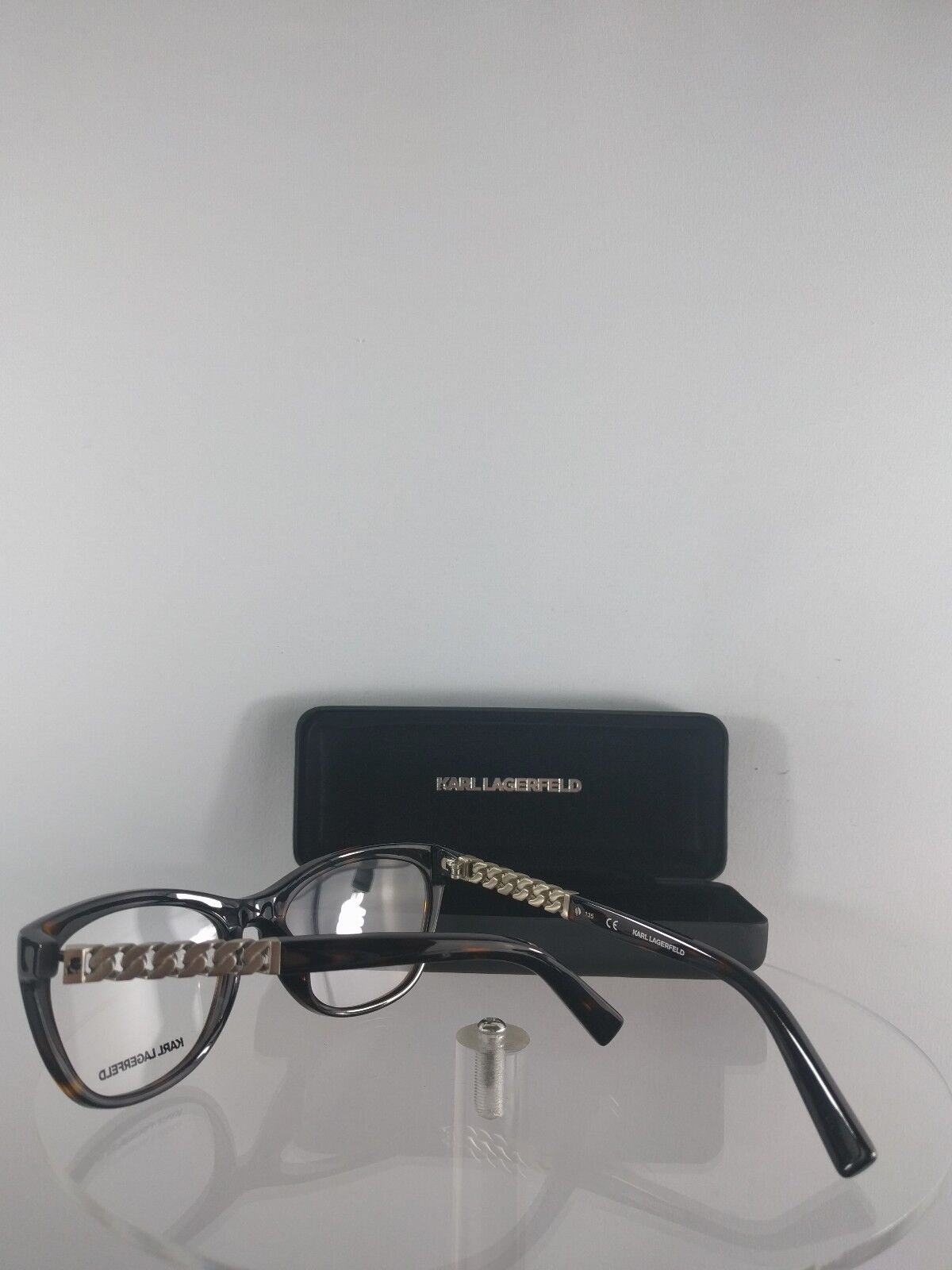 Brand New Authentic Karl Lagerfeld Eyeglasses KL876 013 Tortoise Havana 876