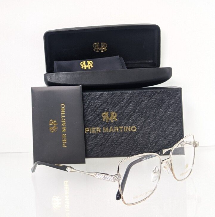 Brand New Authentic Pier Martino Eyeglasses 6639 C1 6639 52mm Italy Frame