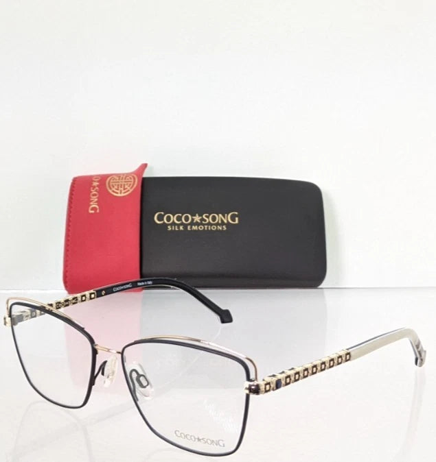 New Authentic COCO SONG Eyeglasses Honest Soul Col. 1 53mm CV189