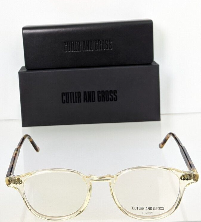 Brand New Authentic CUTLER AND GROSS OF LONDON Eyeglasses C : 1312 C:03 47mm