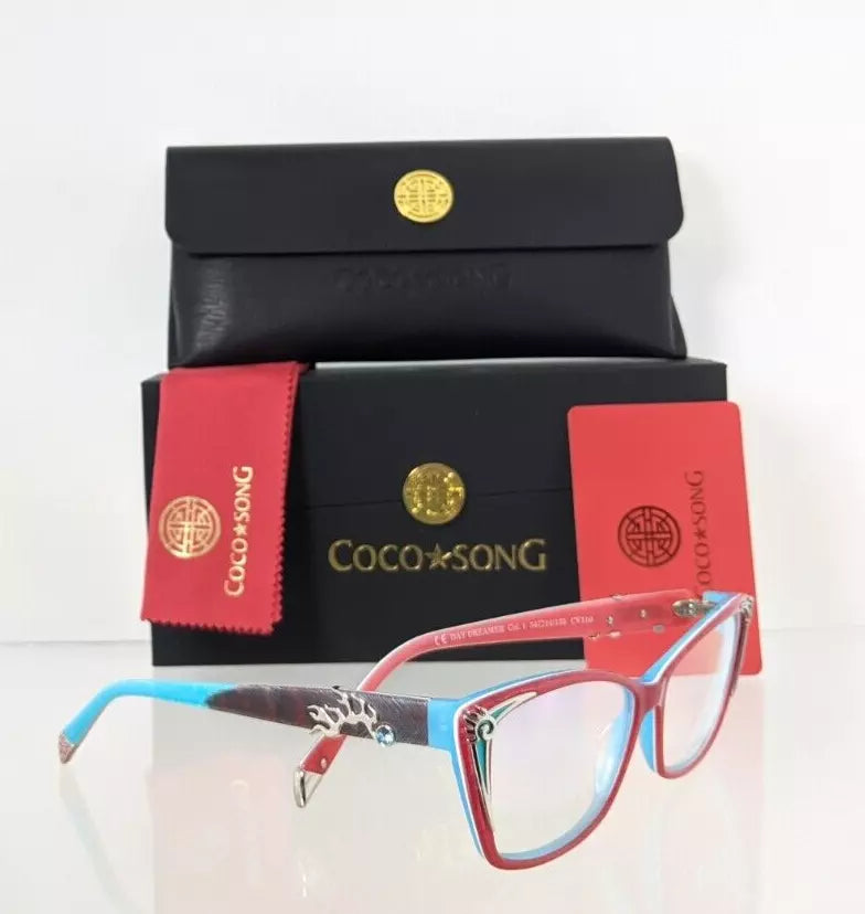 Brand New Authentic COCO SONG Eyeglasses Day Dreamer Col 1 54mm CV110