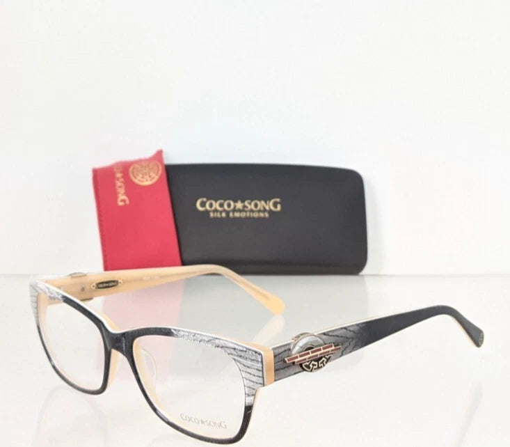 New Authentic COCO SONG Eyeglasses Sunset Horizon Col. 1 52mm CV160