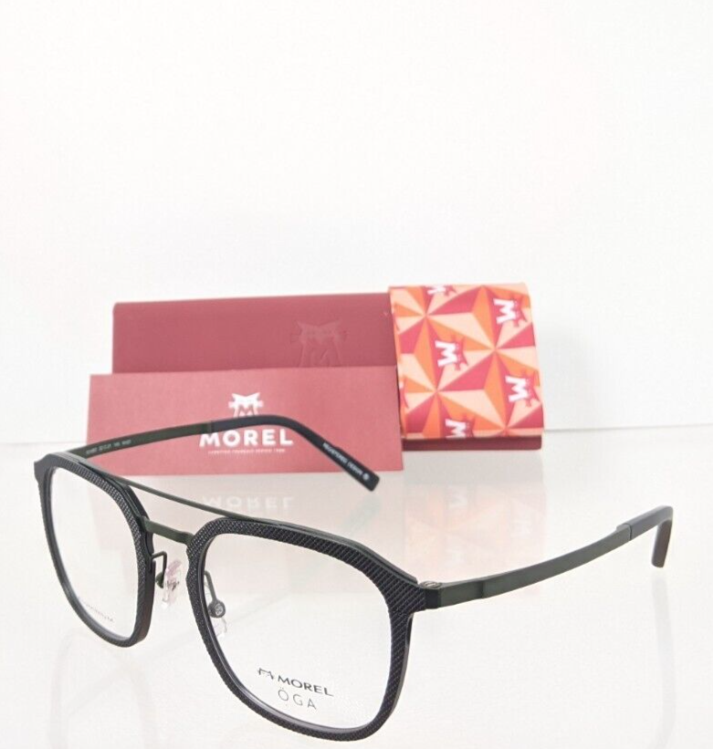 Brand New Authentic Morel Eyeglasses OGA 10148O GG 08 52mm Frame