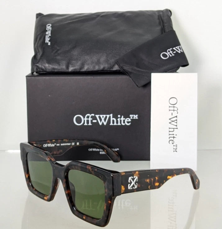 New Authentic OFF WHITE Sunglasses JACKSON 6055 Black OERI 131