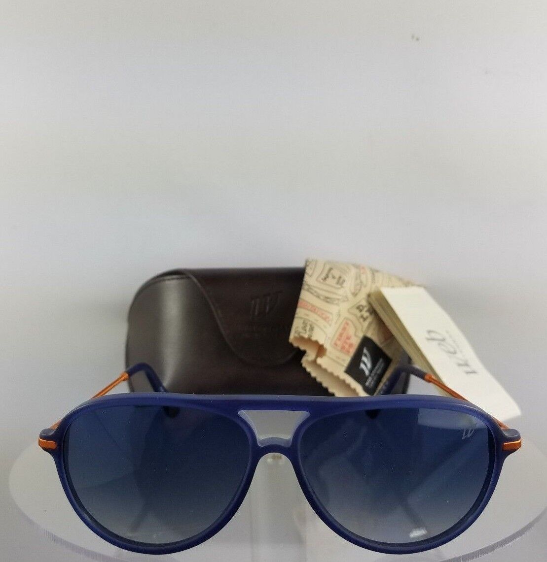 Brand New Authentic Web Sunglasses WE 0138 Col. 91W Blue Orange 57mm 138 Frame