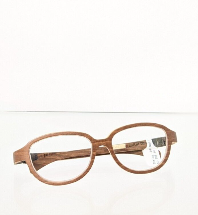 Brand New Authentic ROLF Eyeglasses SHELBY 08 Wood Spectacles Frame