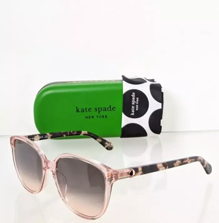 New Authentic Kate Spade Sunglasses Vienne 35JFF Pink 54mm Frame