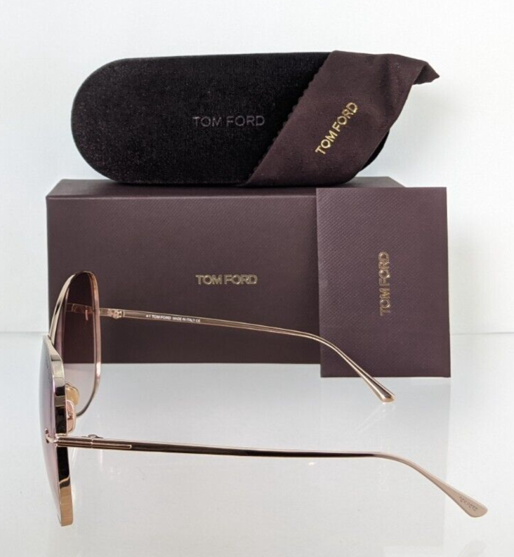 Brand Authentic Tom Ford Sunglasses FT TF 842 Nickie 28F Frame 66mm TF0842