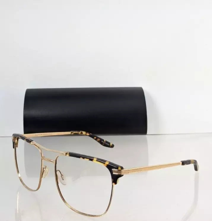 Brand New Authentic Barton Perreira WEXLER Frame Gold & Tortoise 57mm