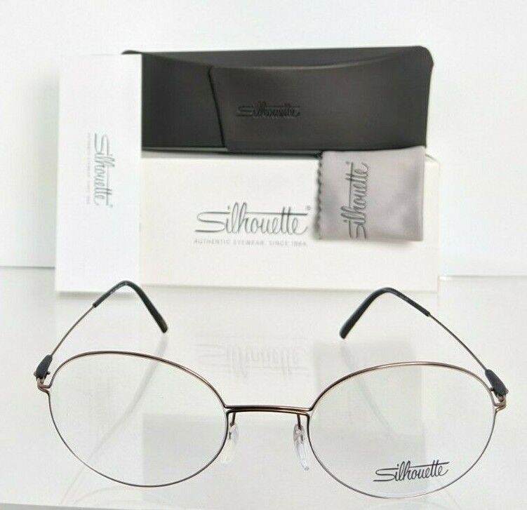 Brand New Authentic Silhouette Eyeglasses SPX 5524 75 6340 Titanium Frame 50mm