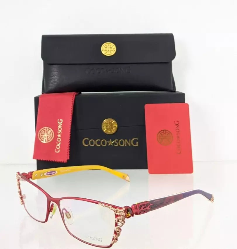 Brand New Authentic COCO SONG Eyeglasses Right Glory Col 3 54mm CV115