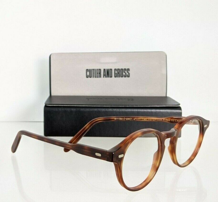 Brand New Authentic CUTLER AND GROSS OF LONDON Eyeglasses M: 1234 C : GRCL 44mm