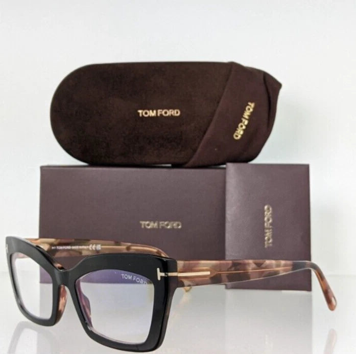 Brand New Authentic Tom Ford TF 5766 Eyeglasses 005 Frame FT 5766-B 54mm Frame