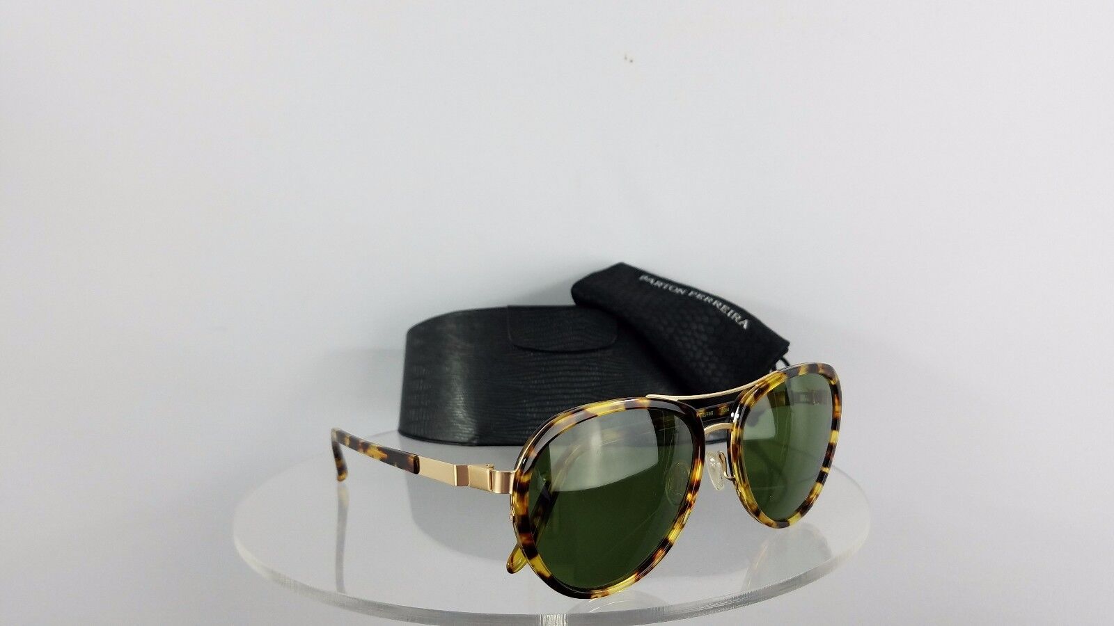 Brand New Authentic Barton Perreira Sunglasses Allied Metal Works A060 Tortoise