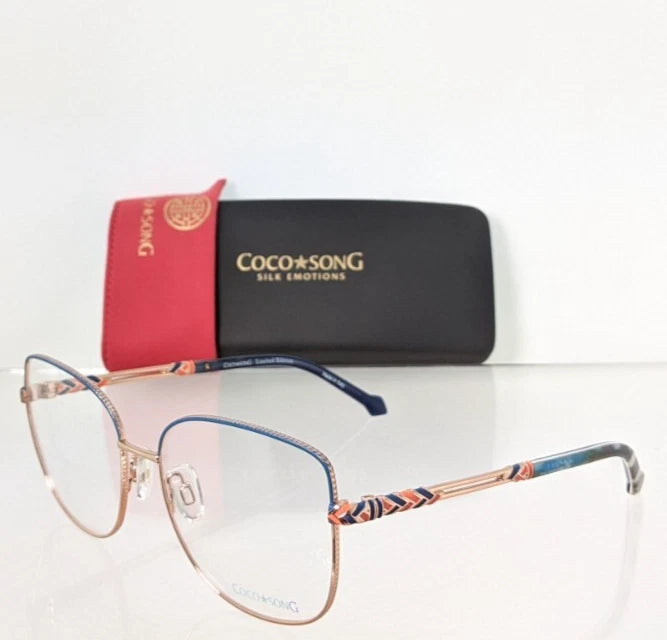 New Authentic COCO SONG Eyeglasses Pink Monkey Col. 3 56mm CV225