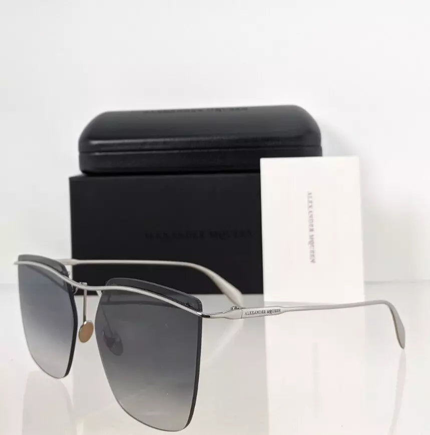 Brand New Authentic Alexander McQueen Sunglasses AM0144SA 003 59mm 0144