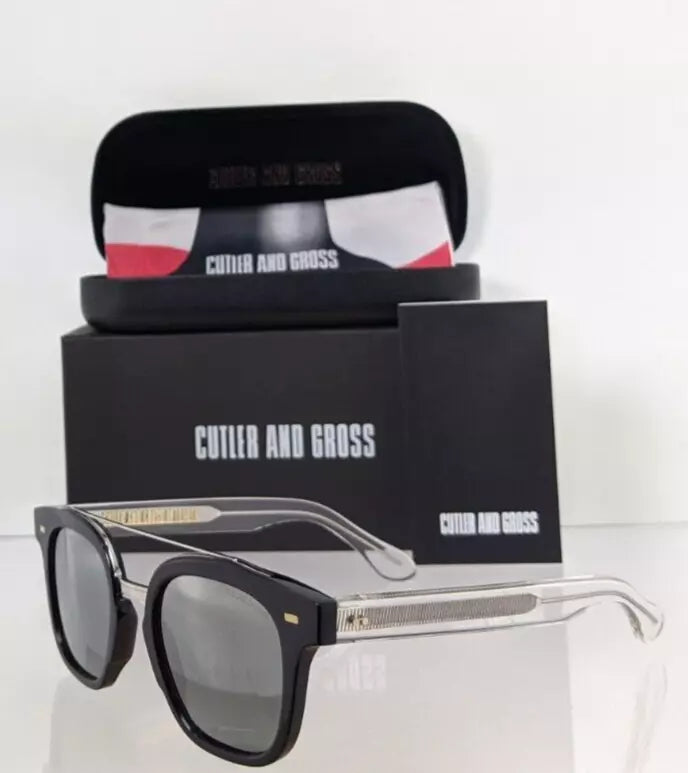 Brand New Authentic CUTLER AND GROSS Sunglasses M : 1297 C : 01 48mm Frame