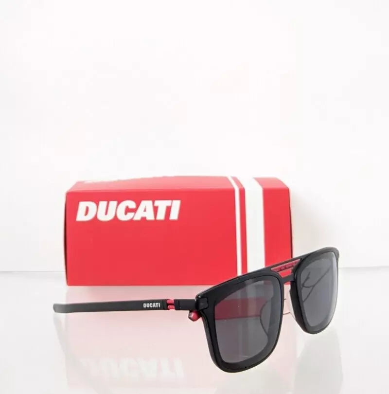 Brand New Authentic DUCATI Sunglasses DA 5014 002 55mm Black Red Frame