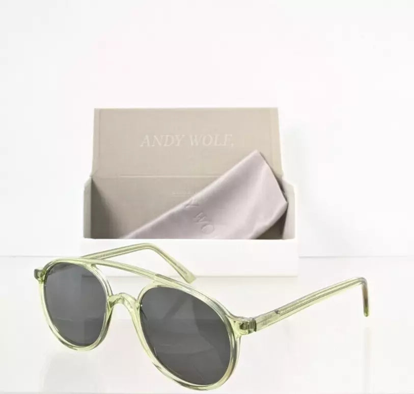 New Authentic Andy Wolf Sunglasses EPHRAIM Col. D Green 52mm Austria Frame