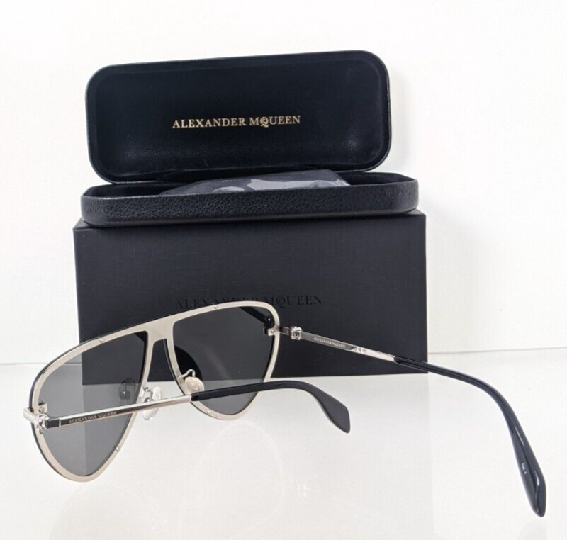 Brand New Authentic Alexander McQueen Sunglasses AM 0157 003 99mm Frame