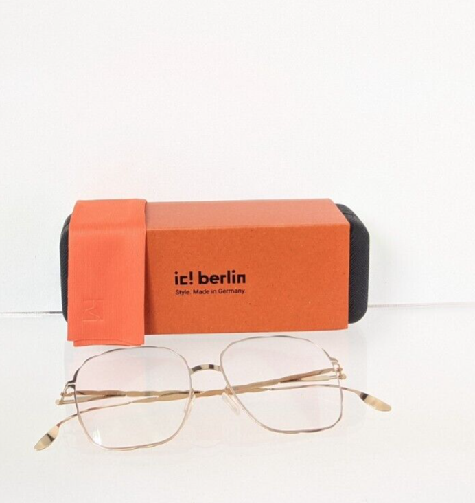 Brand New Authentic ic! Berlin Eyeglasses Model Teresa Rose Gold 50mm