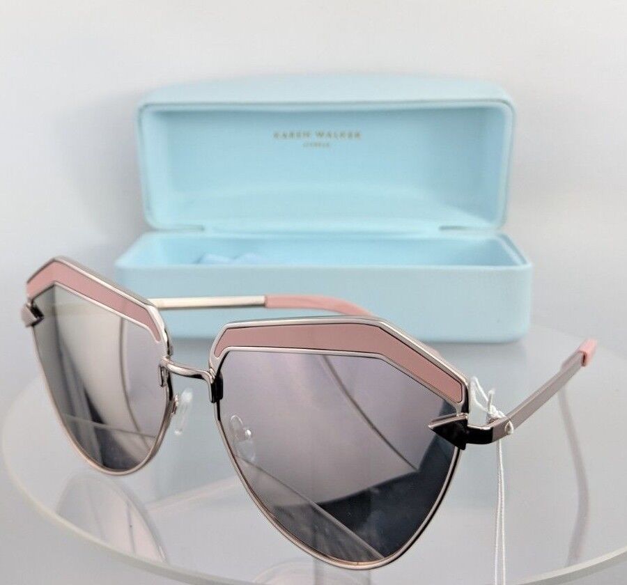 Brand New Authentic Karen Walker Sunglasses JACINTO Rose pink Frame