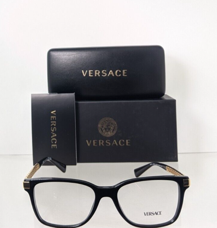 Brand New Authentic Versace Eyeglasses MOD. 3340 GB1 53mm 3340-U Frame