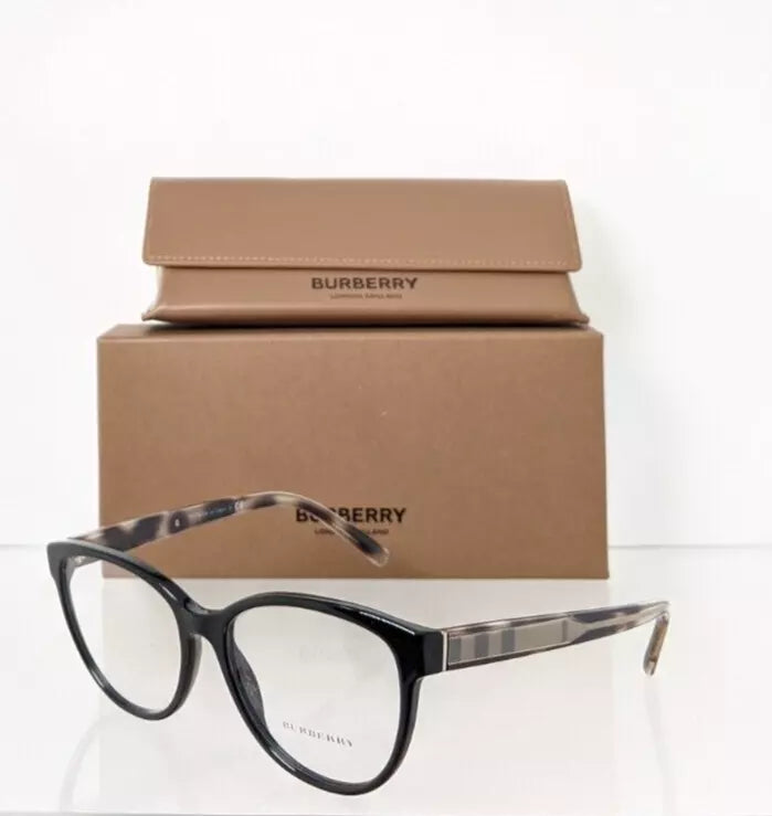 Brand New Authentic Burberry BE 2229 Eyeglasses 2229 3001 Black 54mm Frame