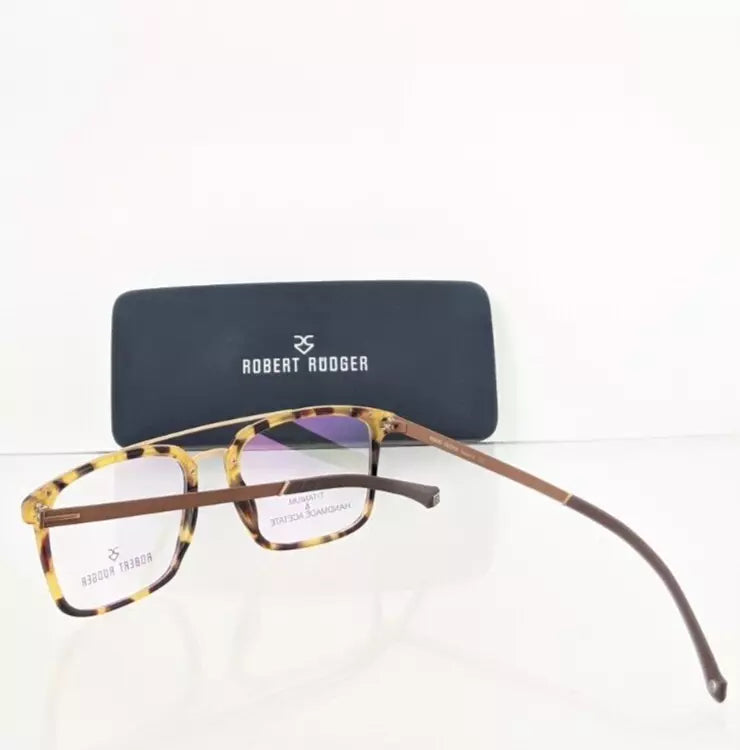 Brand New Authentic Robert Rudger Eyeglasses RR041 Col 02 52mm 041 Frame