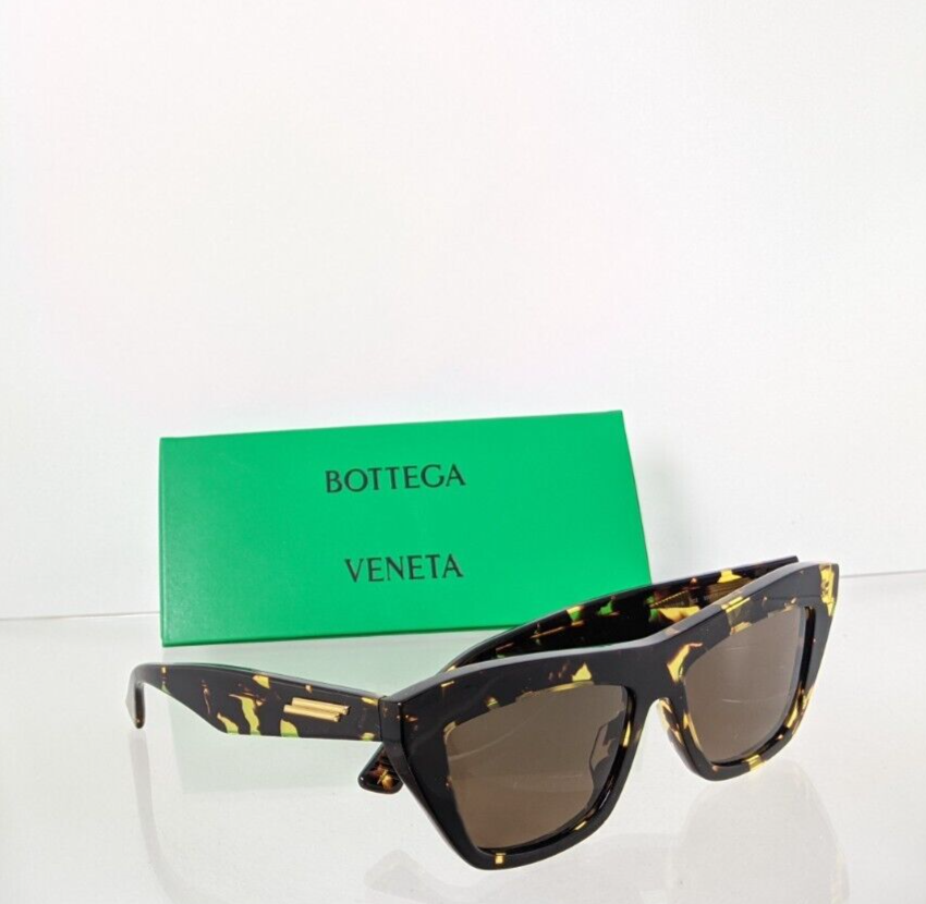 Brand New Authentic Bottega Veneta Sunglasses BV 1121 002 55mm Frame