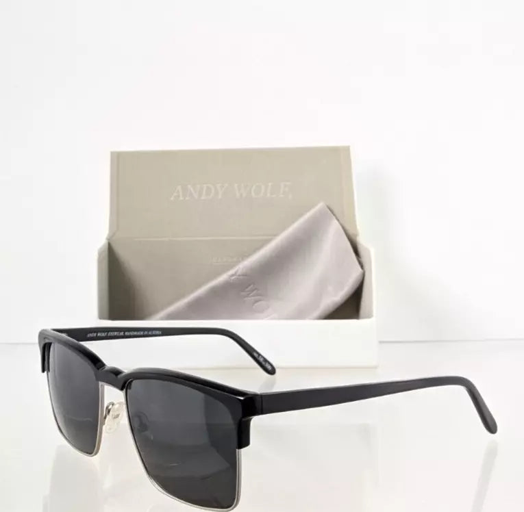 New Authentic Andy Wolf Sunglasses Comfort Col. A Black 54mm Austria Frame