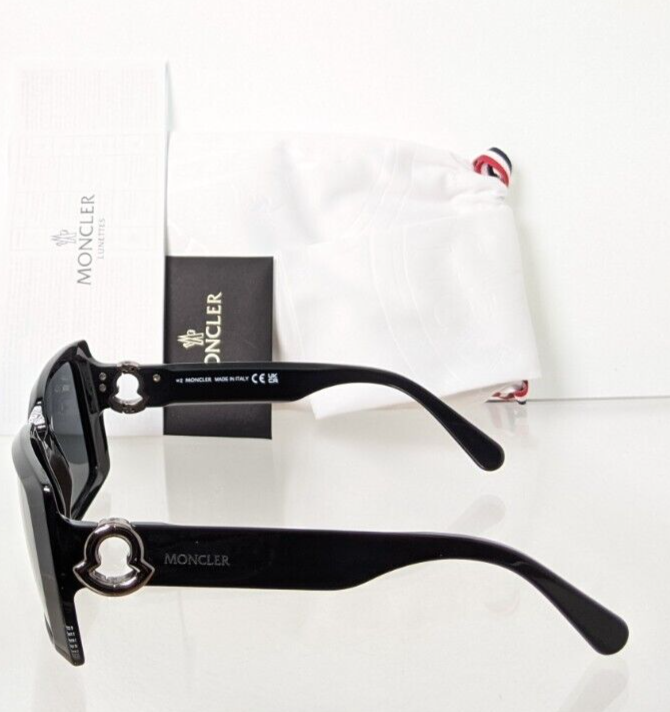 Brand New Authentic Moncler Sunglasses MONCLER ML 0244 01A Promenade Frame