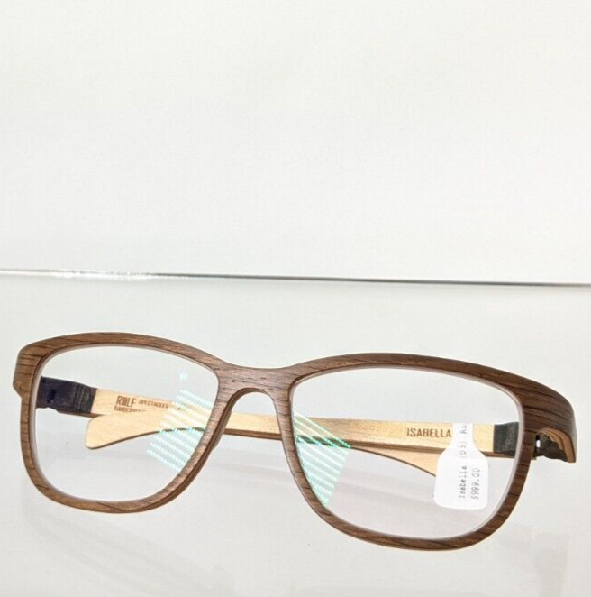 Brand New Authentic ROLF Eyeglasses ISABELLA 05 Wood Spectacles Frame