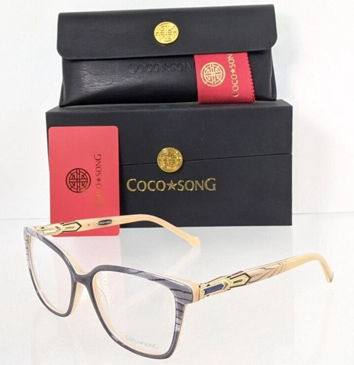 Brand New Authentic COCO SONG Eyeglasses Happy Vibes Col. 1 55mm CV267
