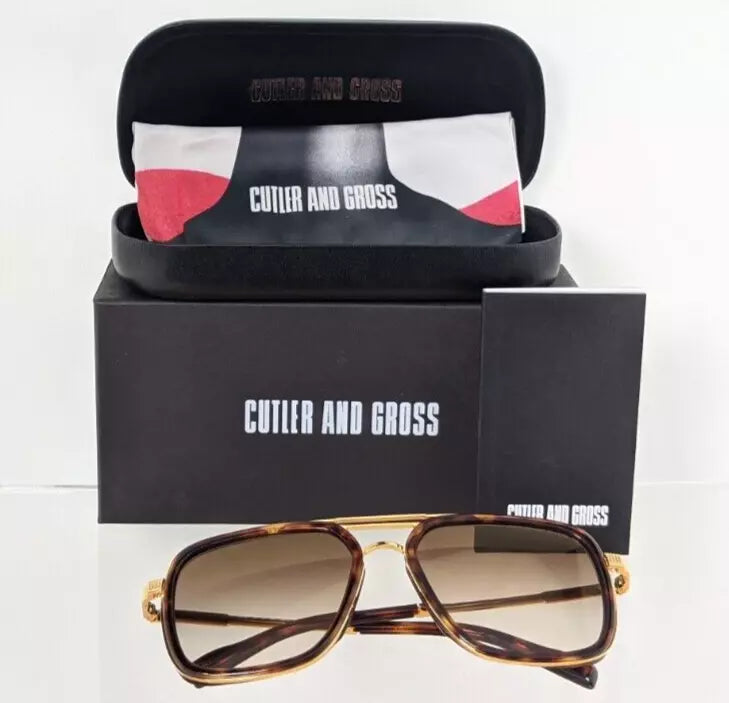 Brand New Authentic CUTLER AND GROSS Sunglasses M : 1324 C : 02 58mm Frame