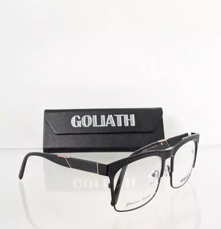 Brand New Authentic GOLIATH Eyeglasses XIX Black 59mm Frame