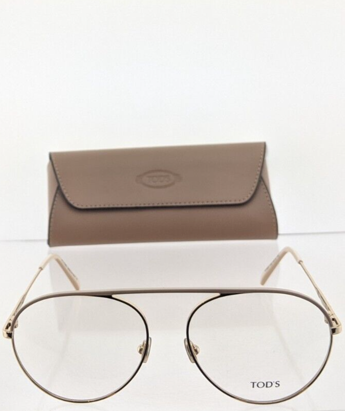 Brand New Authentic Tod's Eyeglasses To 5247 025 55Mm Gold Frame To 5247