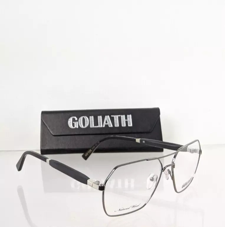 Brand New Authentic GOLIATH Eyeglasses XVII Gunmetal 60mm Frame