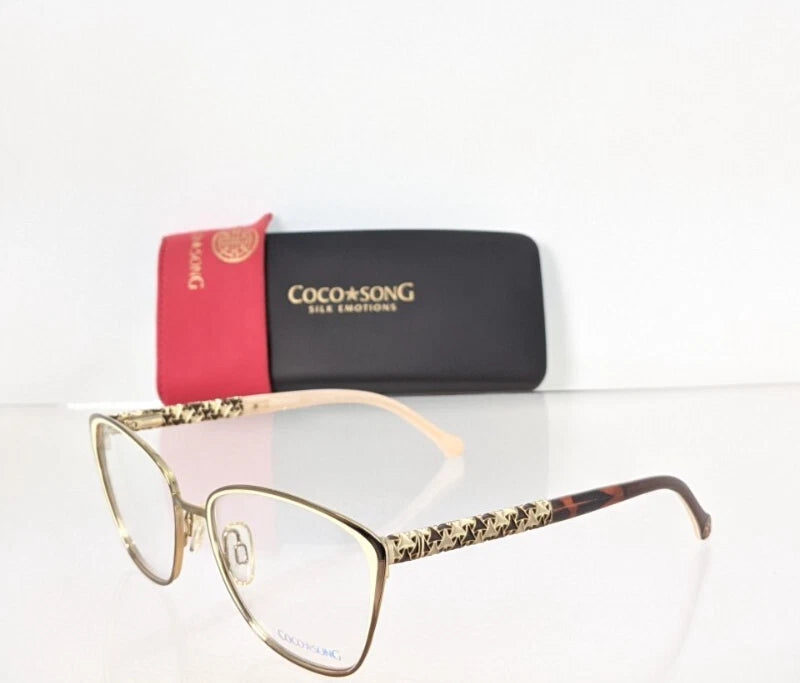 New Authentic COCO SONG Eyeglasses Susie Brown Col. 4 54mm CV198