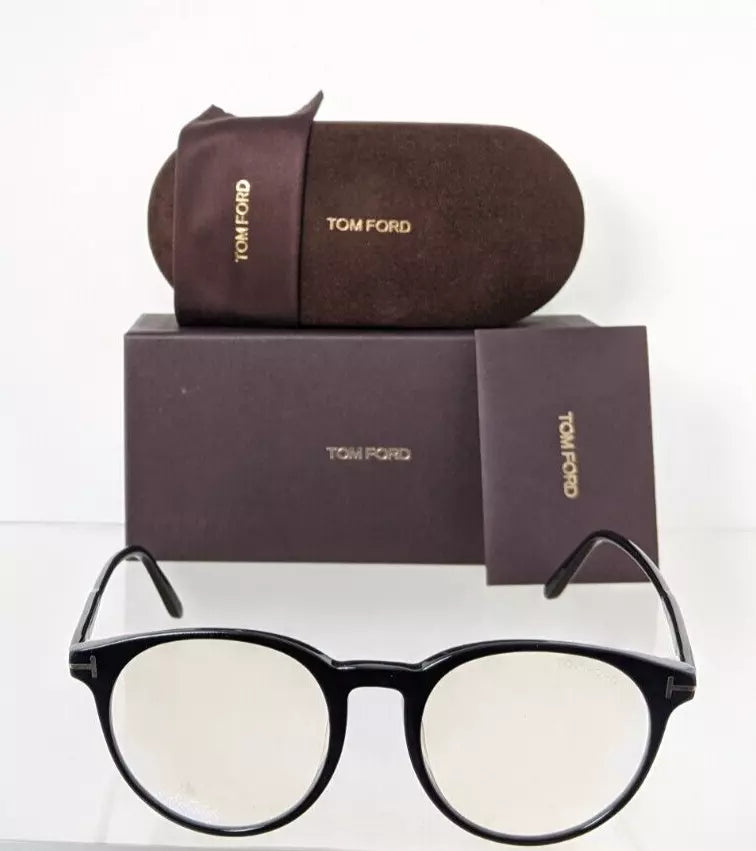 New Authentic Tom Ford TF 5695 Eyeglasses 001 Frame FT 5695-F-B 51mm Frame