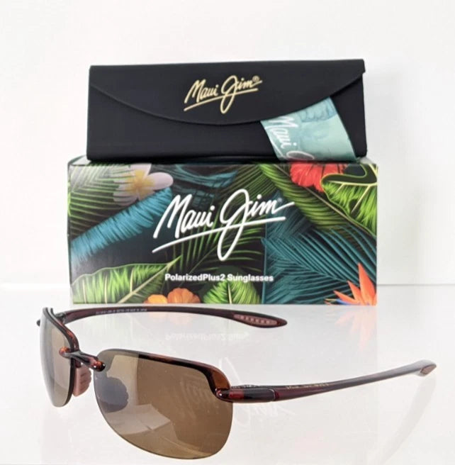 Brand New Authentic Maui Jim Sunglasses SANDY BEACH MJ 408 - 10 MP - BG 56mm