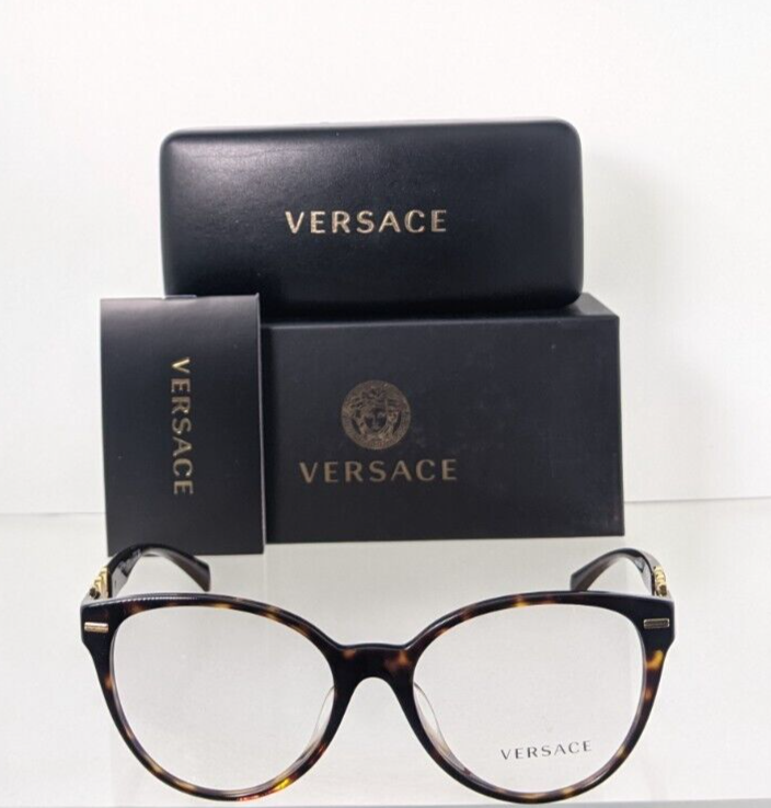 Brand New Authentic Versace Eyeglasses MOD. 3334 108 55mm 3334-F Frame