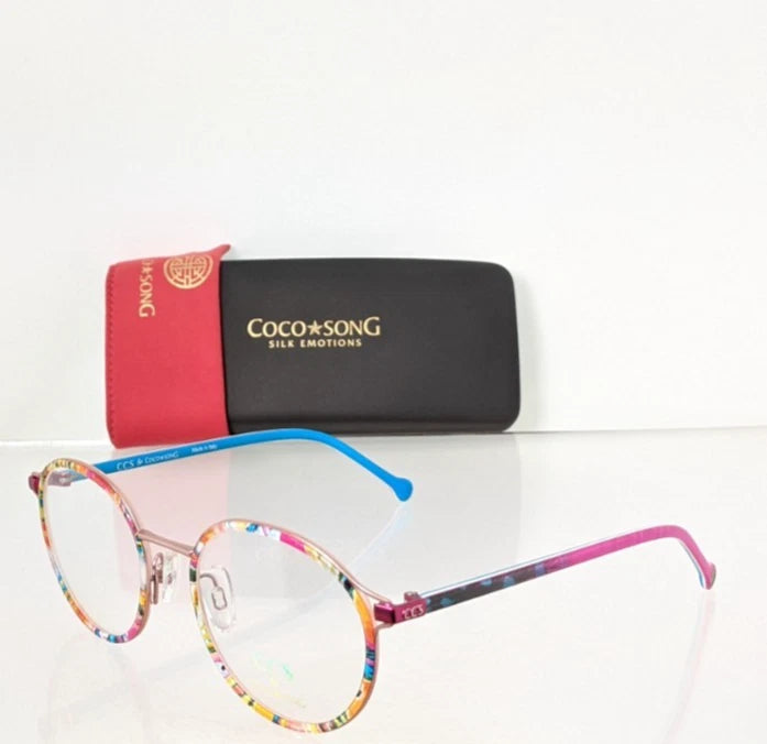 New Authentic CCS by COCO SONG Eyeglasses CCS 132 Col. 4 50mm