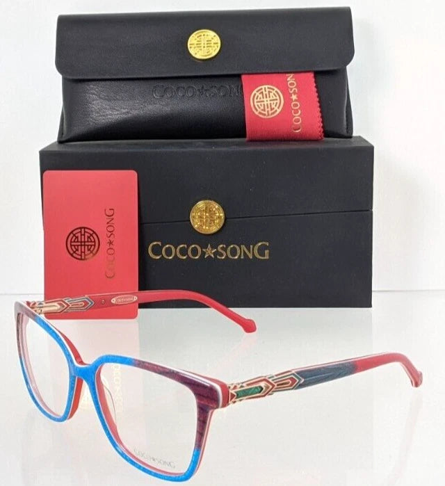 Brand New Authentic COCO SONG Eyeglasses Happy Vibes Col. 4 55mm CV267